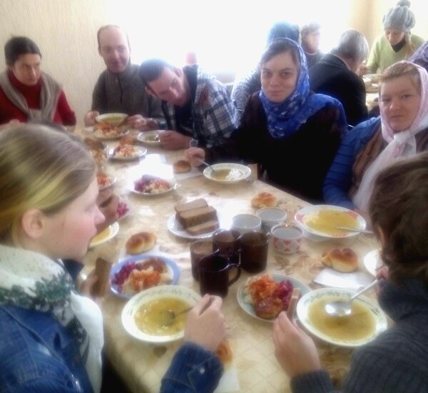 Домоводство и трапезы в Алчевской духовной лечебнице