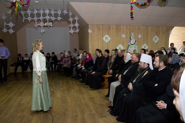 Рождественский концерт в Алчевской духовной лечебнице